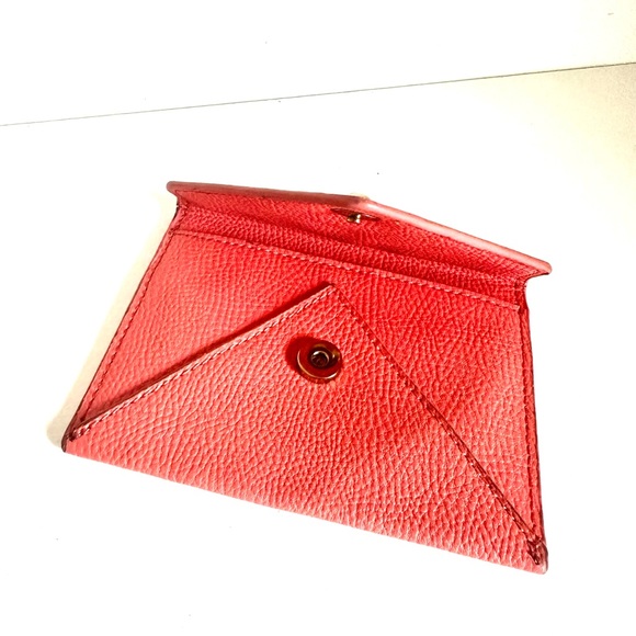 Pink wallet, enveloped card case - Picture 2 of 3